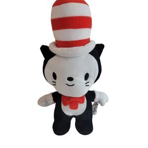 Universal Studios Dr. Seuss Cat in the Hat Cute Plush Stuffed Animal Toy 11"